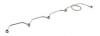 INJECTOR OIL RETRUN PIPE:KB-N40041